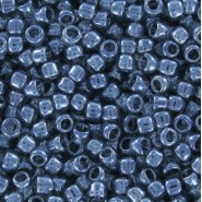 Toho seed beads 8/0 round Lustered Black Diamond - TR-08-113